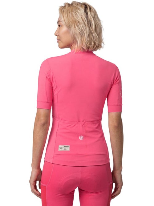 Maillot cyclisme gravel manches courtes femme cyclisme femme gm2-w golden pedals - Kiabi