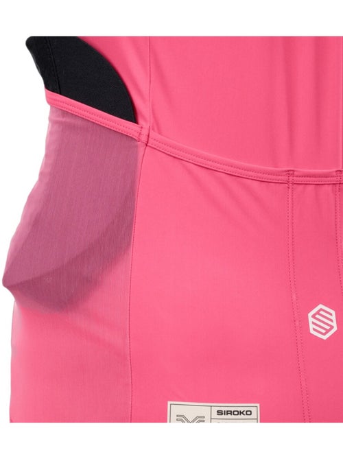 Maillot cyclisme gravel manches courtes femme cyclisme femme gm2-w golden pedals - Kiabi