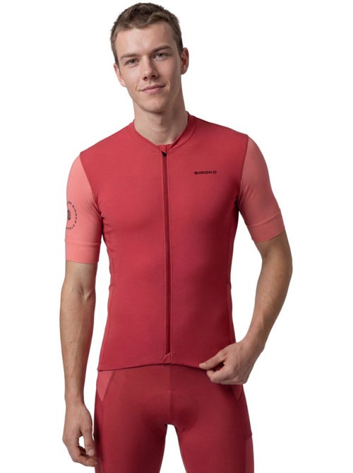 Maillot cyclisme gravel manches courtes homme cyclisme homme gm2 golden pedals r - Kiabi