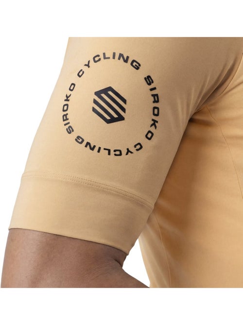 Maillot cyclisme gravel manches courtes homme cyclisme homme gm2 golden pedals y - Kiabi