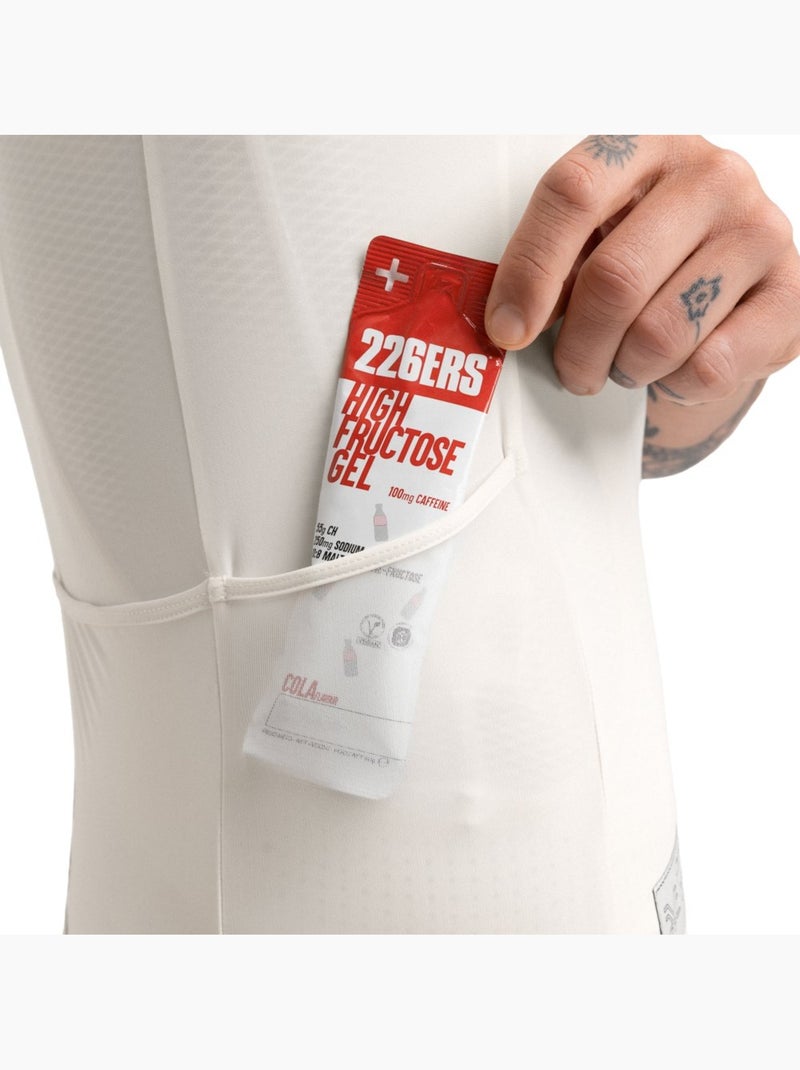 Maillot cyclisme gravel manches courtes homme cyclisme homme gm2 gravitas Blanc - Kiabi