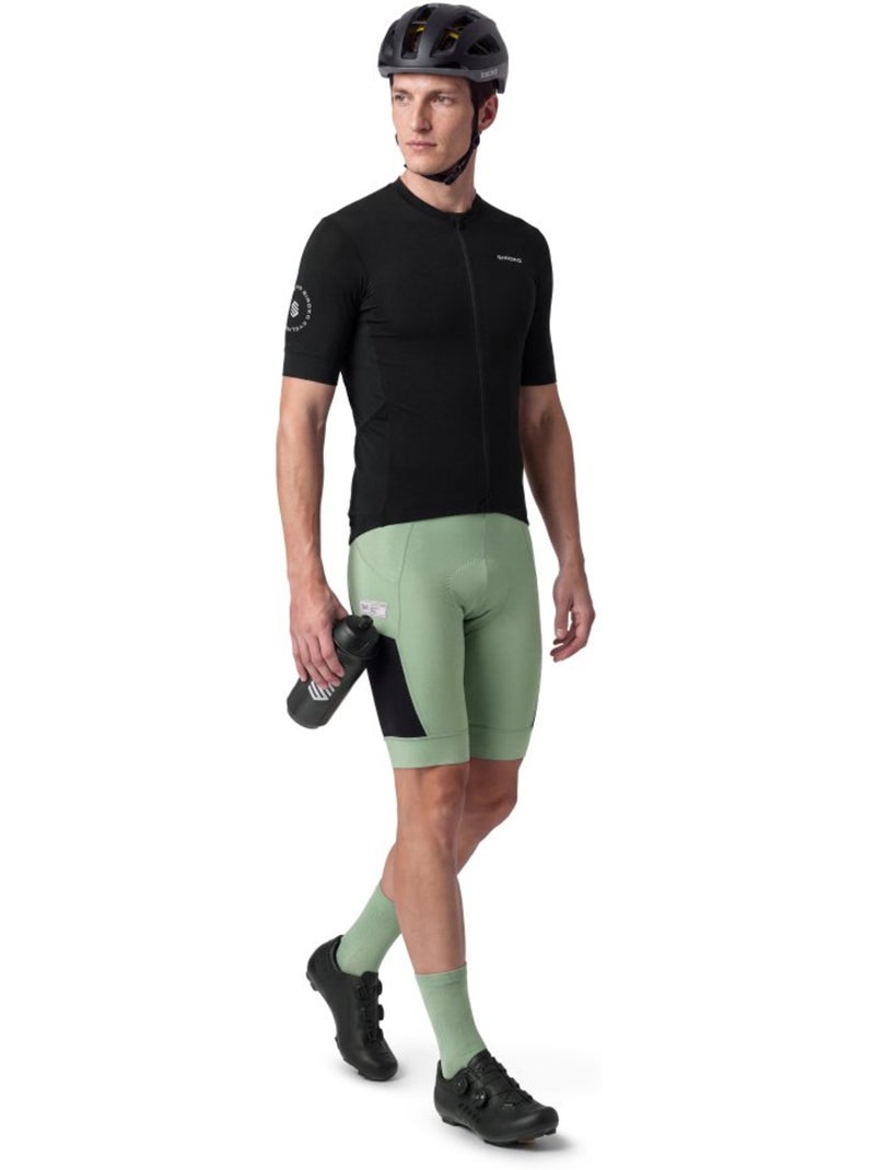 Maillot cyclisme gravel manches courtes homme cyclisme homme gm2 tasmania Noir - Kiabi