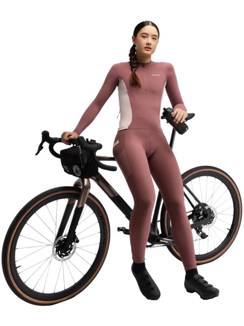 Maillot cyclisme gravel manches longues femme cyclisme femme gm3-w polvareda - Kiabi