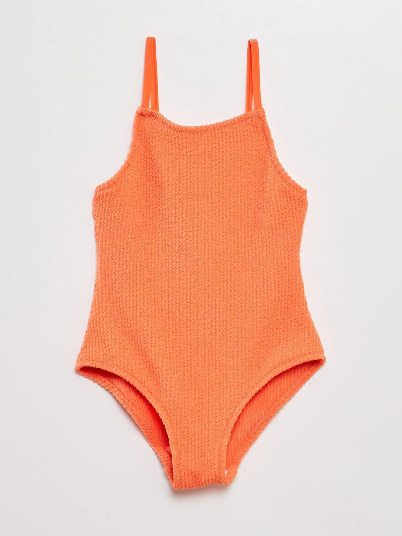 Maillot De Bain 1 Pièce Unanyme De George Rech Corail - Taille S Neuve, Livraison Offerte