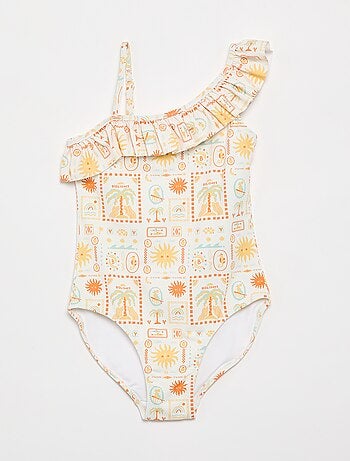 Maillot de bain 1 pièce à volants