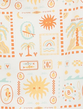 Maillot de bain 1 pièce à volants