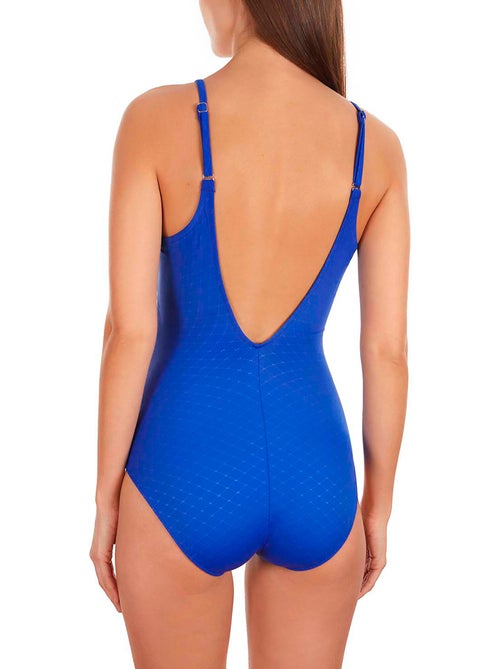 Maillot de bain 1 pièce armaturé gofrada - Kiabi Maillot de bain 1 pièce armaturé gofrada - Kiabi