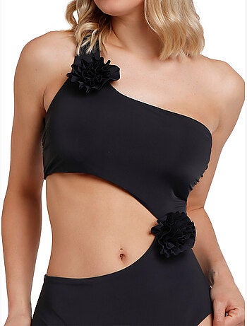 Maillot de bain 1 pièce asymétrique préformé beach style
