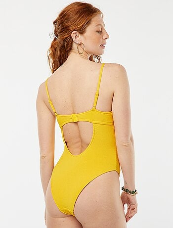 Maillot de bain 1 pièce avec coques
