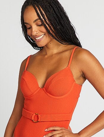 Maillot de bain 1 pièce avec coques