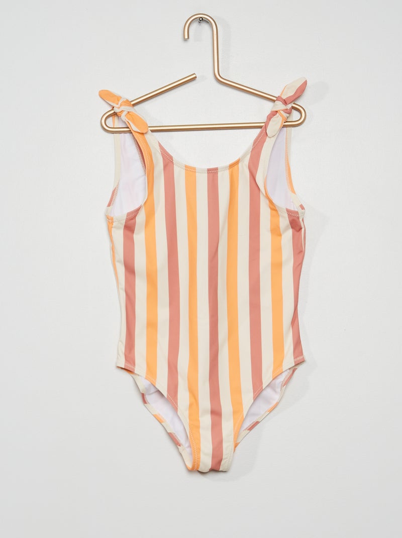 Maillot de bain 1 pièce blanc - Kiabi