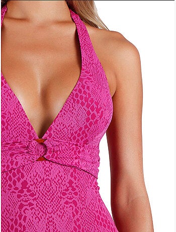 Maillot de bain 1 pièce dos nu préformé love skin
