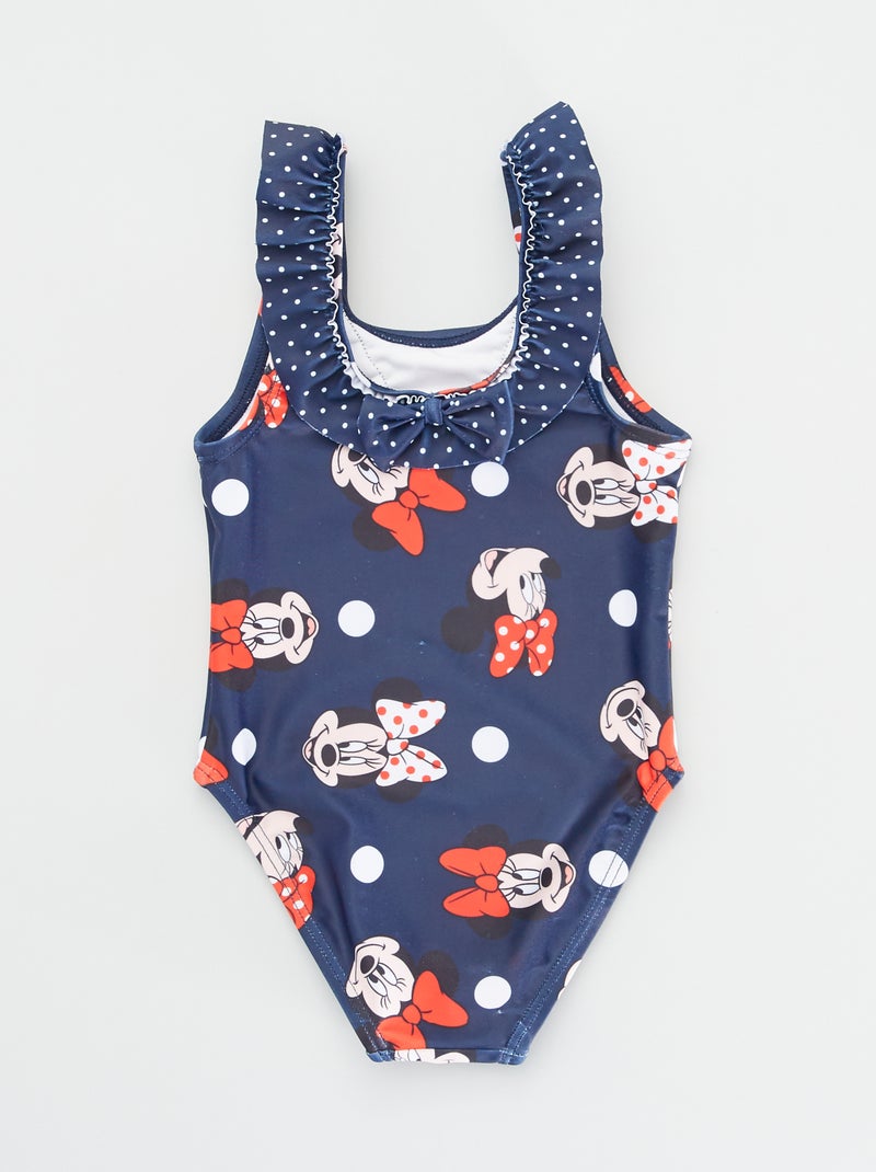 Maillot De Bain Fille Une Pièce Minnie Mouse - Costume Bébé 12-24 Mois Confortable Piscine Plage