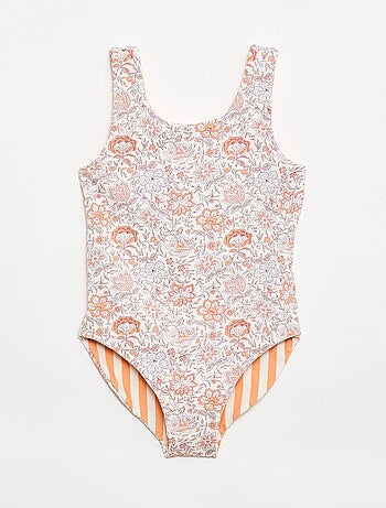 Maillot de bain 1 pièce réversible