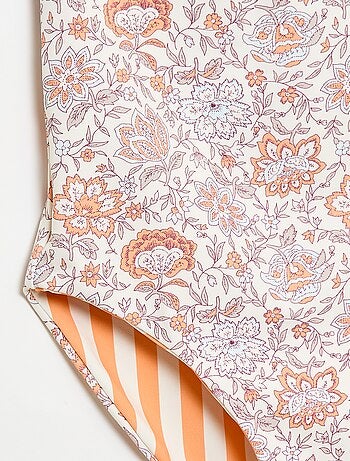 Maillot de bain 1 pièce réversible