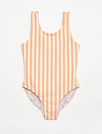 Maillot de bain 1 pièce réversible