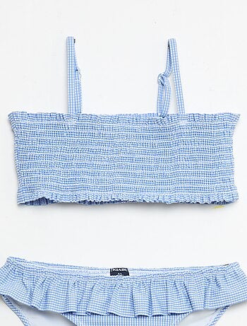 Maillot de bain 2 pièces à volants