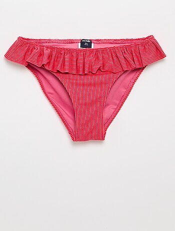 Maillot de bain 2 pièces à volants