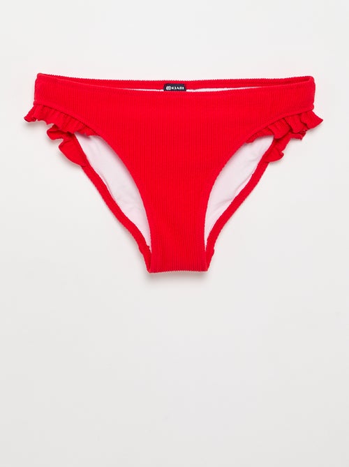 Maillot de bain 2 pièces avec volants - Kiabi Maillot de bain 2 pièces avec volants - Kiabi