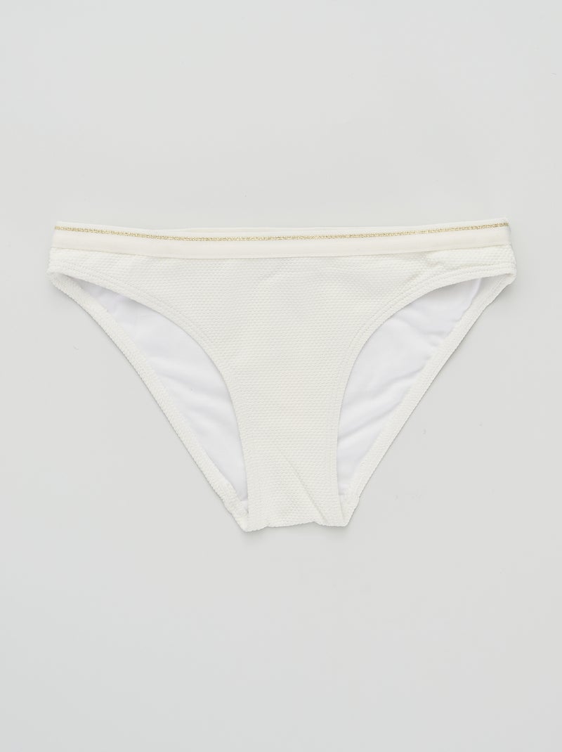 Maillot de bain 2 pièces en nid d