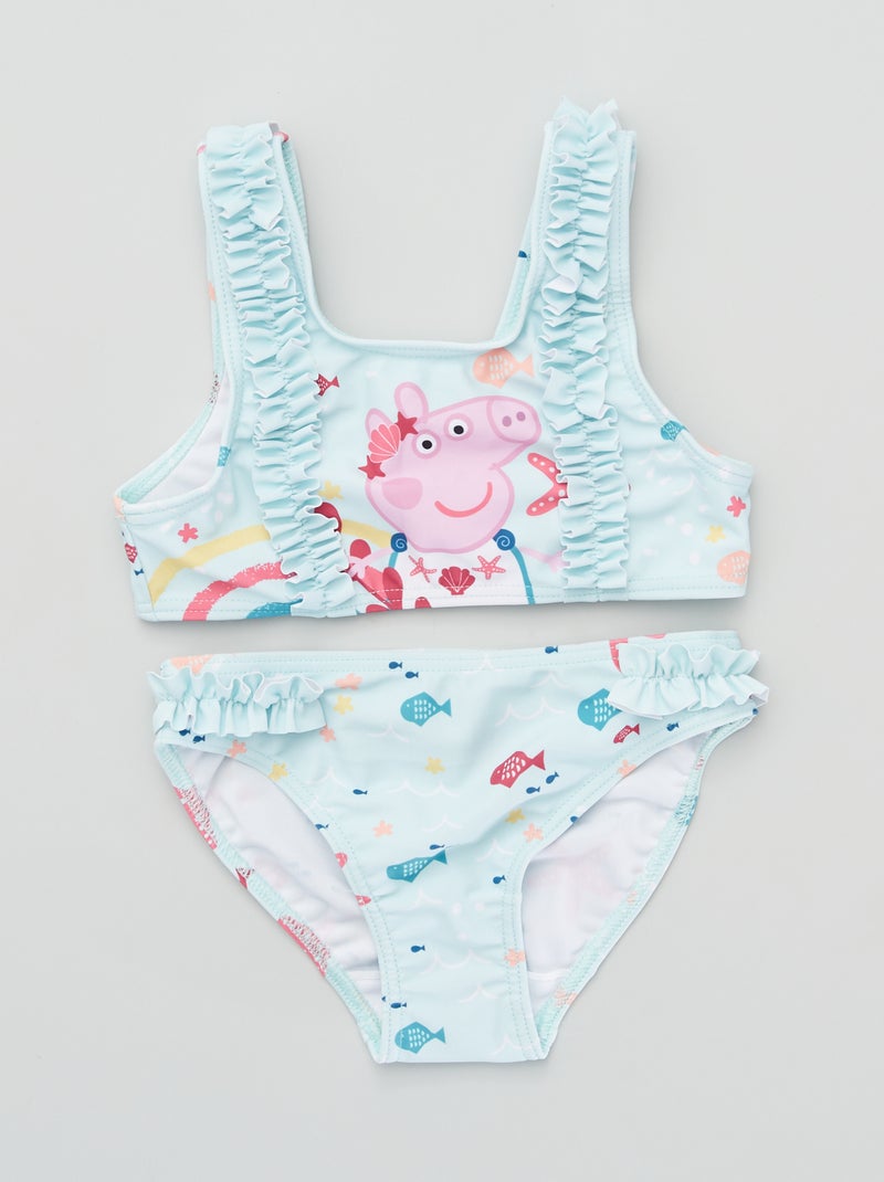 Maillot de bain 2 pièces 'Peppa Pig' BLEU_PEPPA - Kiabi