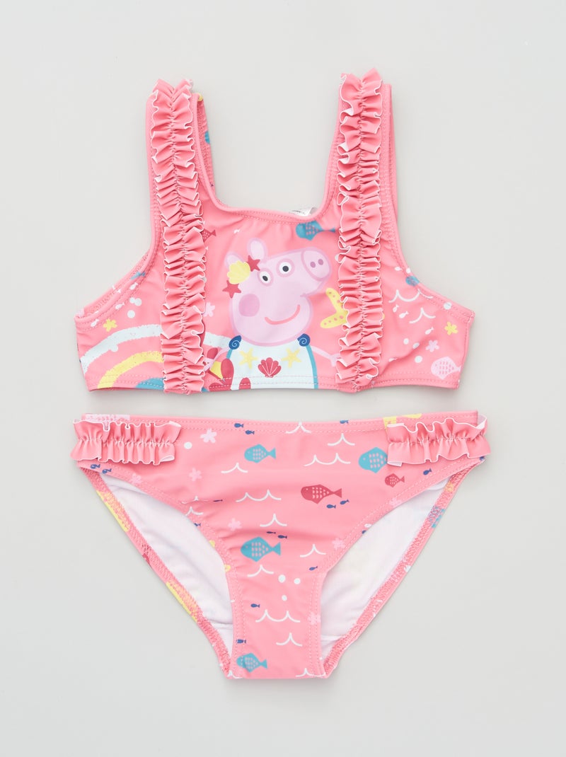 Maillot de bain 2 pièces 'Peppa Pig' ROSE_PEPPA - Kiabi