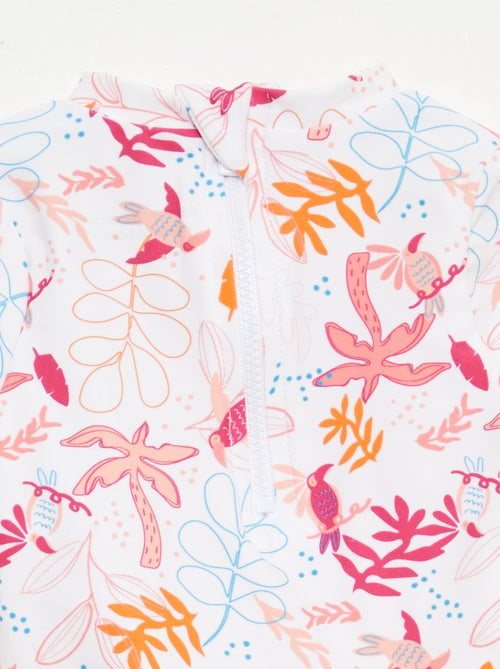 Maillot de bain 2 pièces 'Petit Béguin' T-shirt + culotte - Kiabi