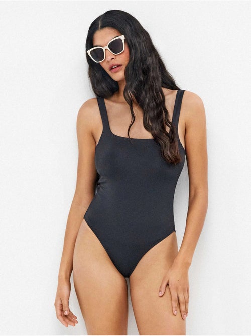 Maillot de bain à encolure carrée - Kiabi
