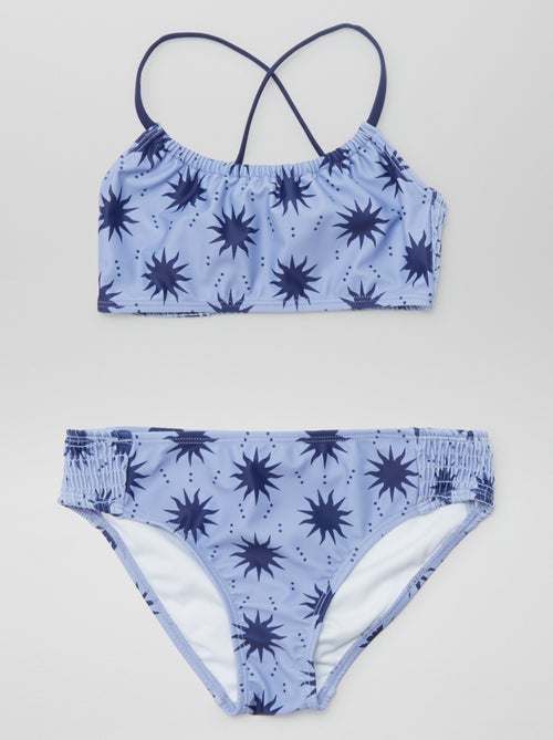 Maillot de bain à imprimé - 2 pièces - Kiabi