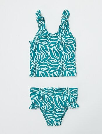 Maillot de bain à imprimé - 2 pièces