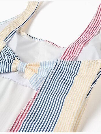 Maillot de bain à rayures avec doublure You&Me