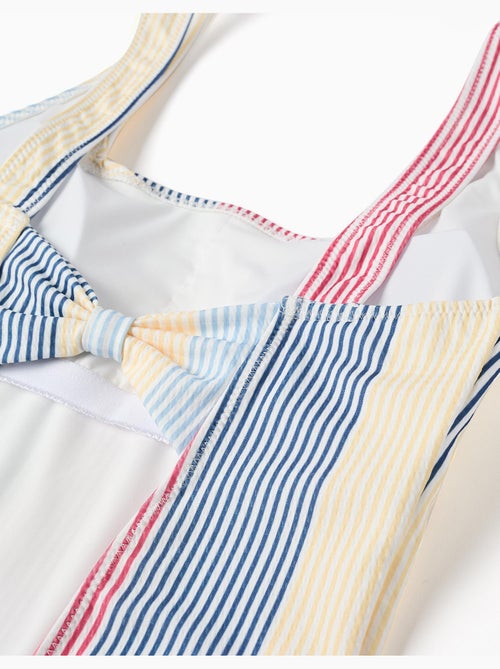 Maillot de bain à rayures avec doublure You&Me - Kiabi