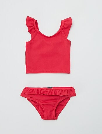 Maillot de bain à volants - 2 pièces