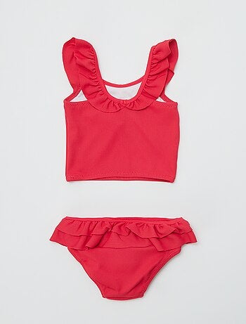Maillot de bain à volants - 2 pièces