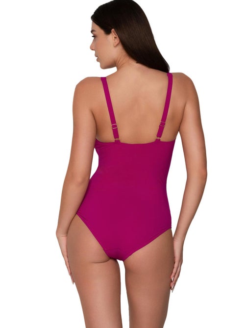 Maillot de bain amincissant 1 pièce tk-5 blue sense c à e - Kiabi