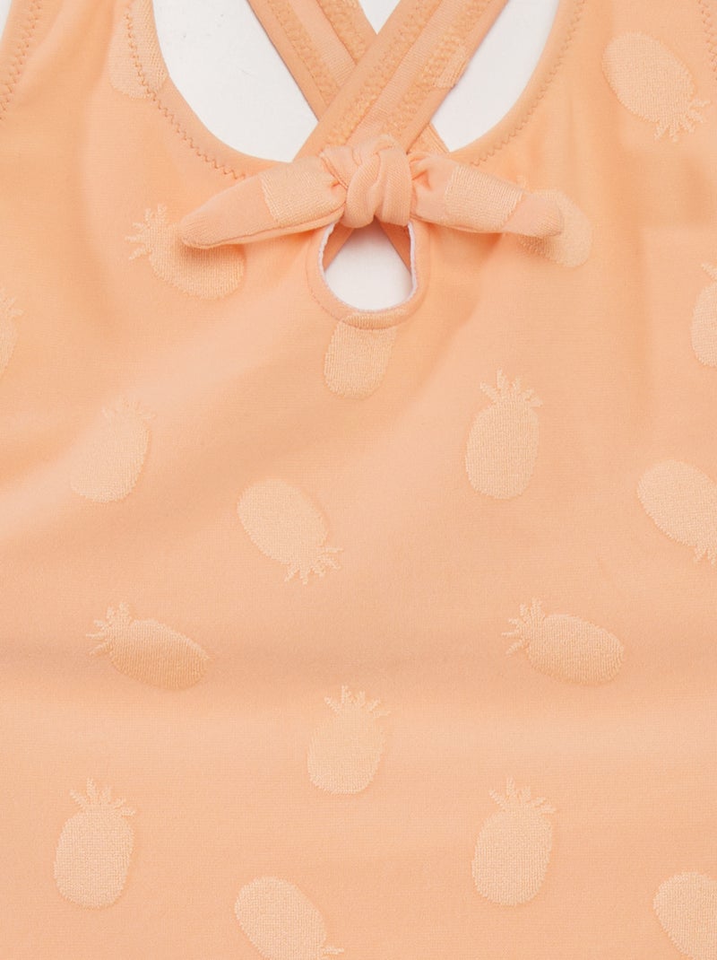 Maillot De Bain 1 Pièce Blanc à Col Tablier Maison Margiela - Vêtements