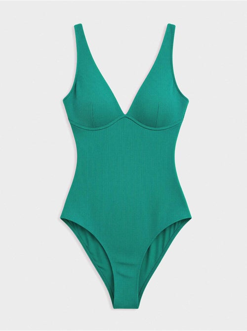 Maillot de bain avec contrôle d'armature - Kiabi
