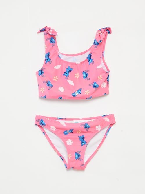 Maillot de bain avec nœuds 'Stitch' 'Disney' - 2 pièces - Kiabi