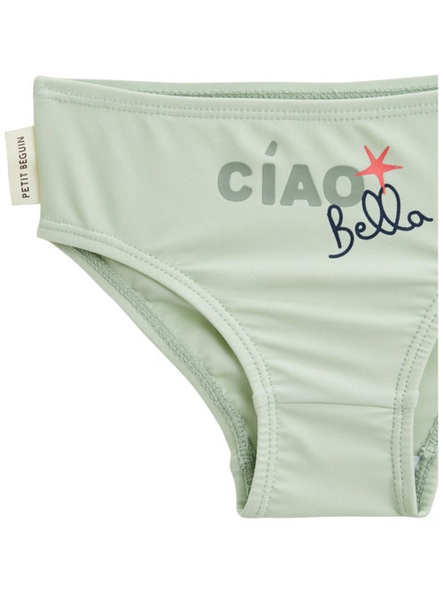 Maillot de bain b?b? 2 pi?ces t-shirt de protection UV & culotte Arya - Kiabi