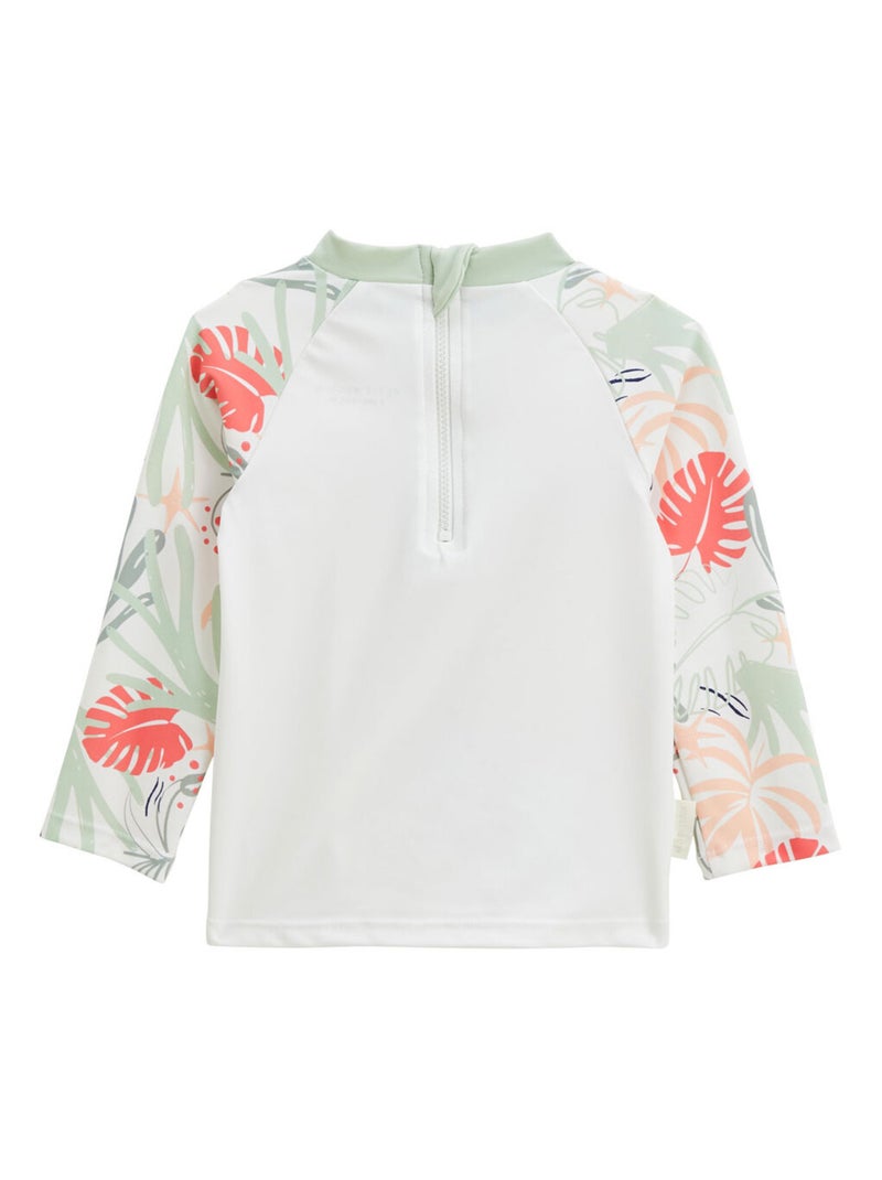 Maillot de bain b?b? 2 pi?ces t-shirt de protection UV & culotte Arya Vert - Kiabi