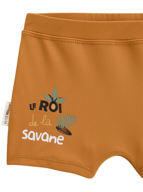 Maillot de bain b?b? 2 pi?ces t-shirt de protection UV et boxer Mio - Kiabi