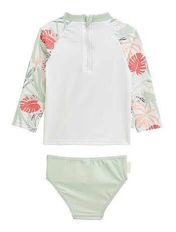 Maillot de bain bébé 2 pièces t-shirt de protection uv & culotte arya