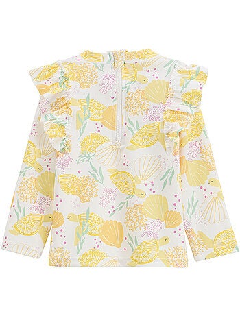Maillot de bain bébé 2 pièces t-shirt de protection UV et culotte Porticcio