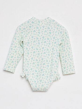 Maillot de bain body avec manches longues