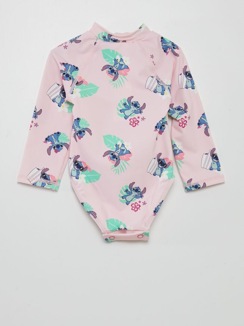 Maillot De Bain 1 Pièce Fille 5 Ans - Rose à Double Sangle, Imprimé Animal, Tout Neuf Sans étiquette