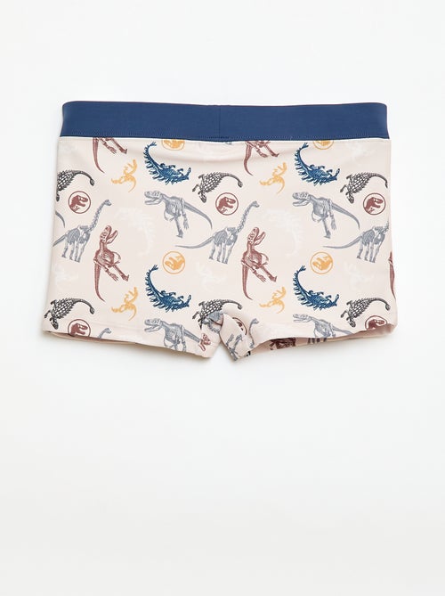 Maillot de bain boxer 'Jurassic world' - Kiabi
