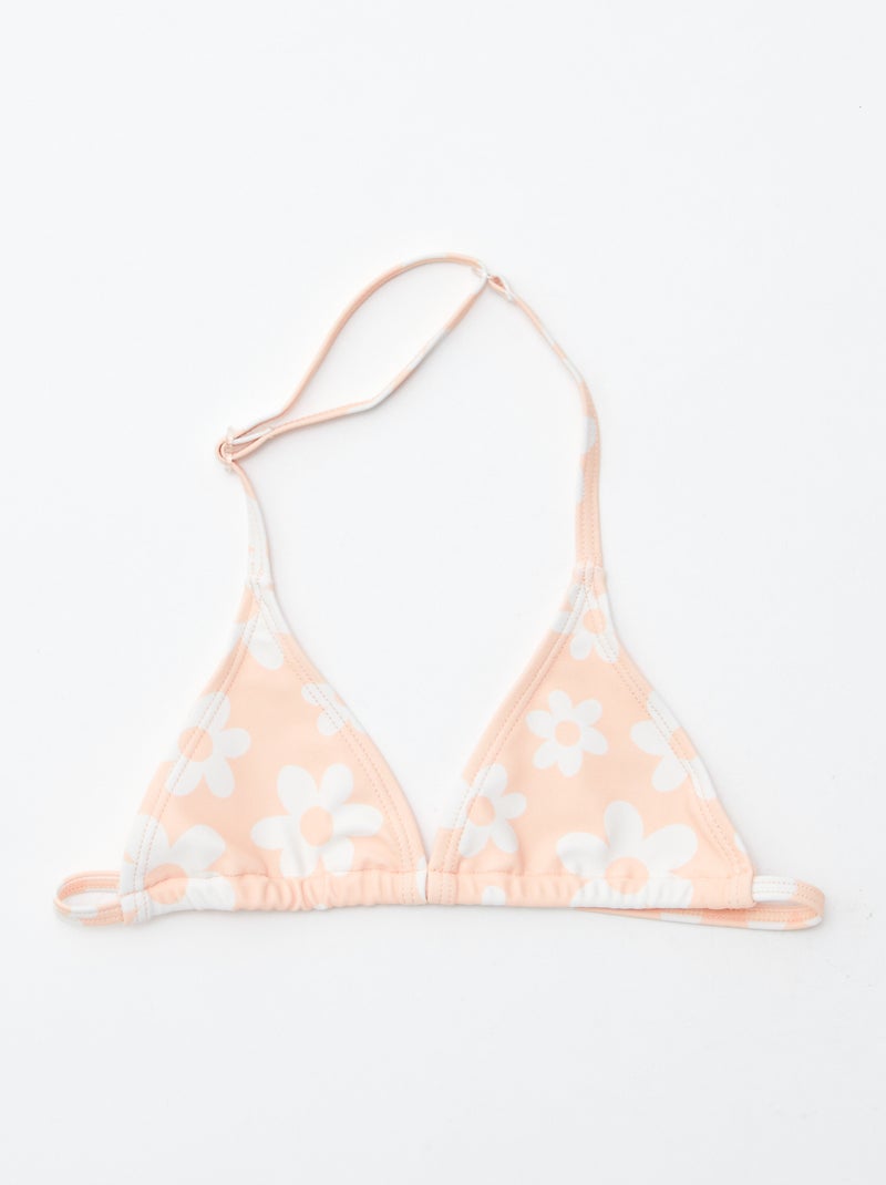 Maillot de bain brassière + culotte - 2 pièces ORANGE - Kiabi