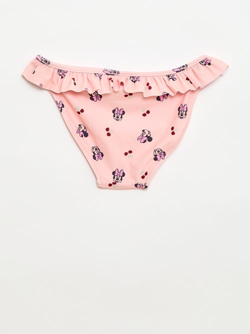 Maillot de bain culotte 'Disney' 'Minnie' volanté - Kiabi