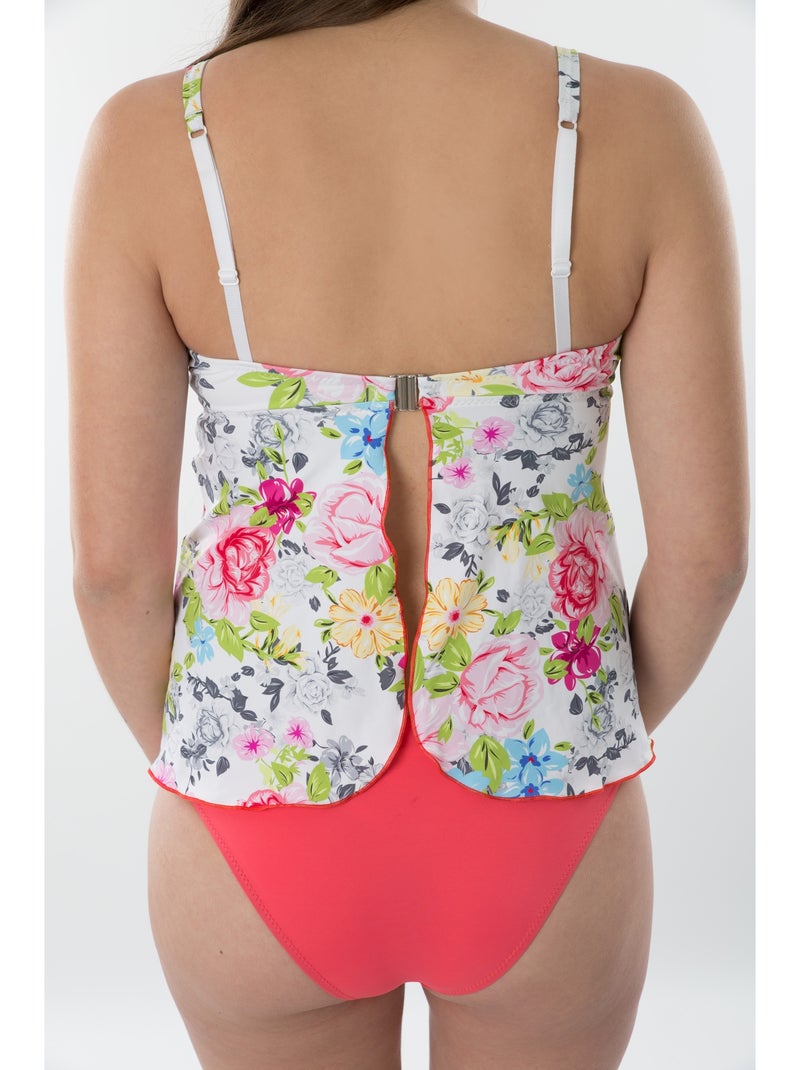 Maillot de bain de grossesse anti-uv rimini 'bogema' Bleu Blanc - Kiabi