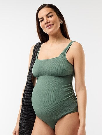 Maillot de bain de maternité avec coques amovibles